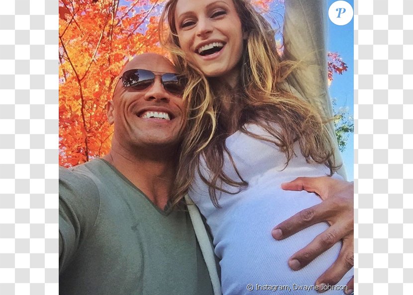 Lauren Hashian Dwayne Johnson Girlfriend Actor Professional Wrestler - Frame Transparent PNG