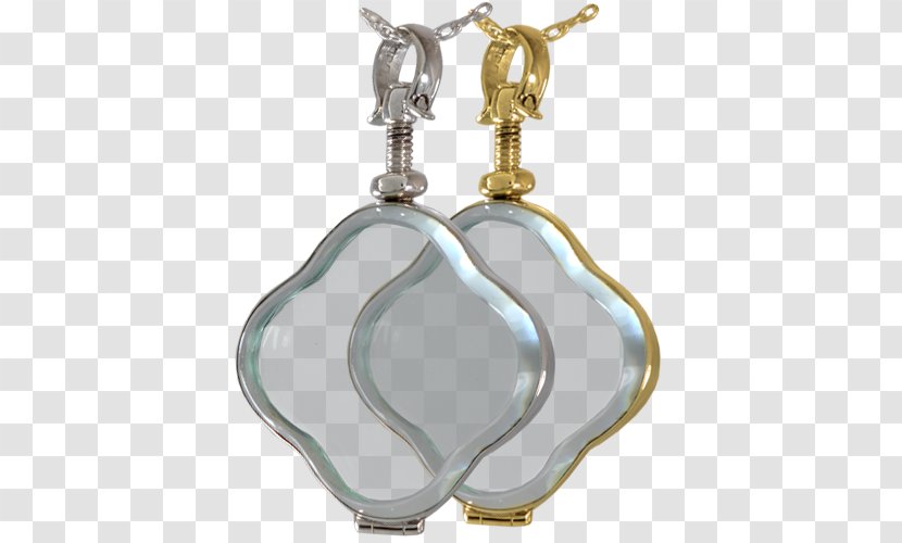 Locket Earring Jewellery Gold Silver - Open Lockets And Charms Transparent PNG