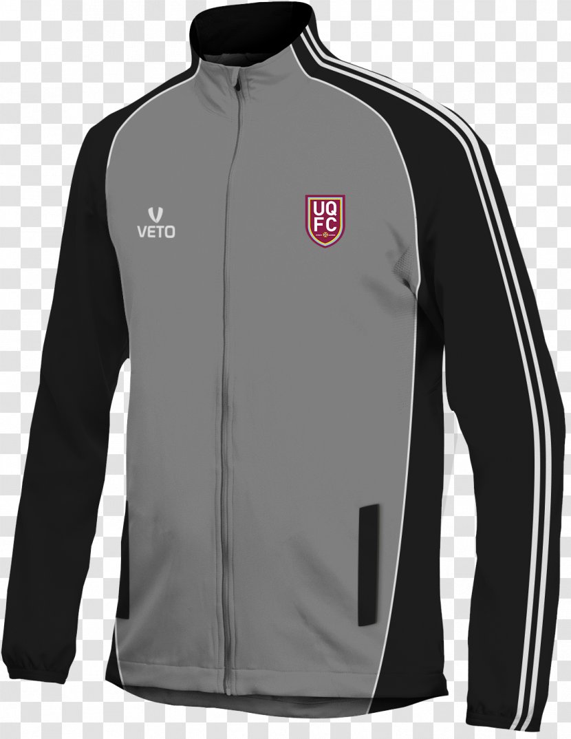 Sports Fan Jersey Grey Black Jacket Shirt - Ladder Netball Training Transparent PNG