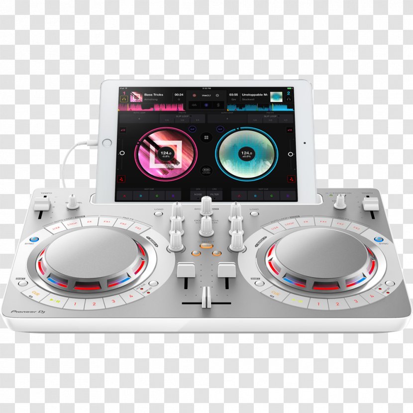DJ Controller Pioneer DDJ-WeGO4 Disc Jockey Computer - Dj Ddjwego4 - Romford Transparent PNG