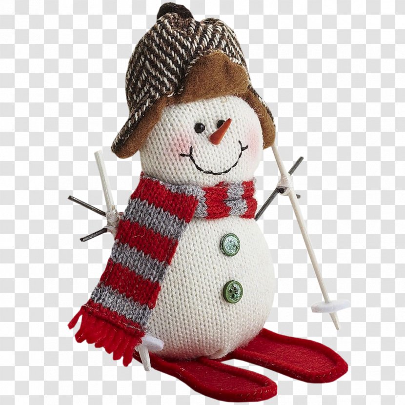 Snowman Clip Art - Stuffed Toy - Christmas Ornament Transparent PNG