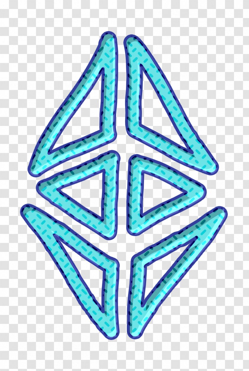 Ethereum Icon Logo Logos - Symbol Electric Blue Transparent PNG