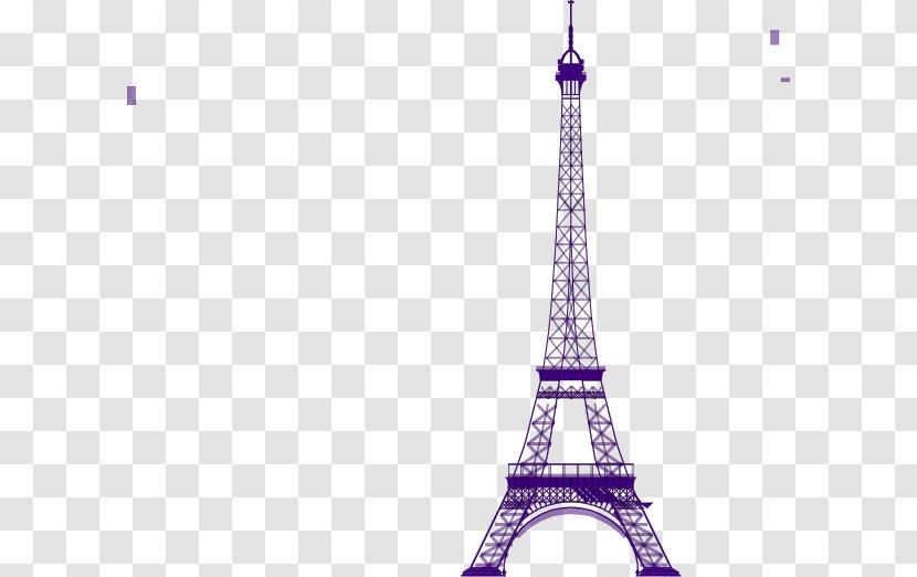Eiffel Tower Drawing Silhouette Clip Art - Paris - Tour Transparent PNG