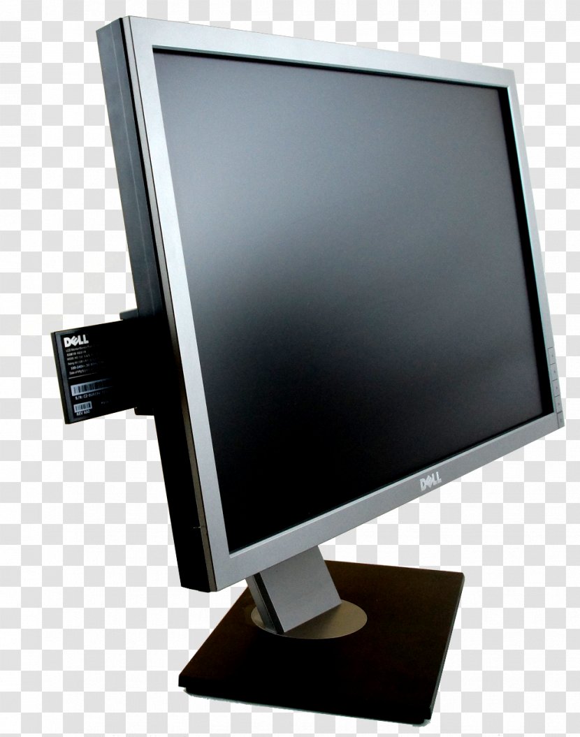 Computer Monitors Dell Flat Panel Display Digital Visual Interface VGA Connector - Personal - Tft Lcd Transparent PNG
