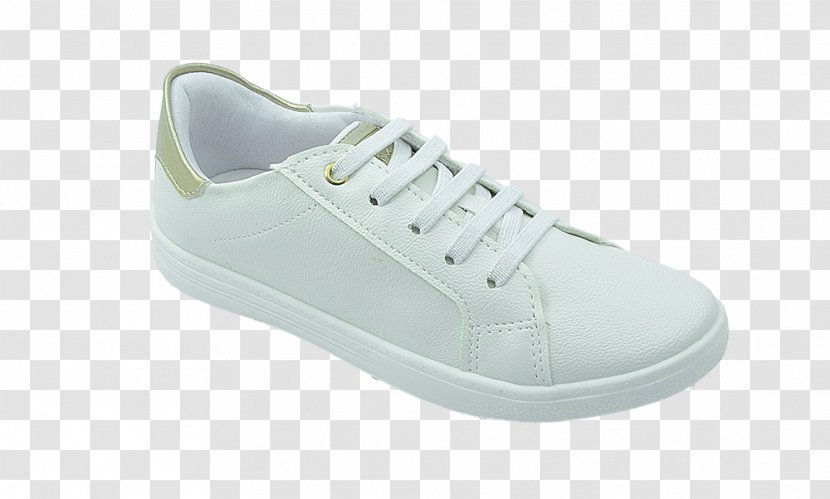 Sneakers Skate Shoe White - Flower - Chuteira Transparent PNG