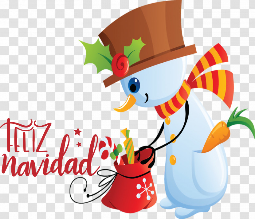 Feliz Navidad Merry Christmas Transparent PNG