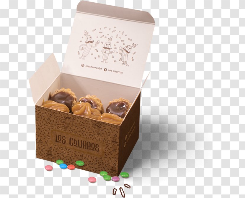 Praline - Box - Churros Transparent PNG