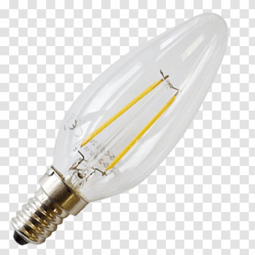 Incandescent Light Bulb Edison Screw Electrical Filament LED Lamp - Chandelier Transparent PNG