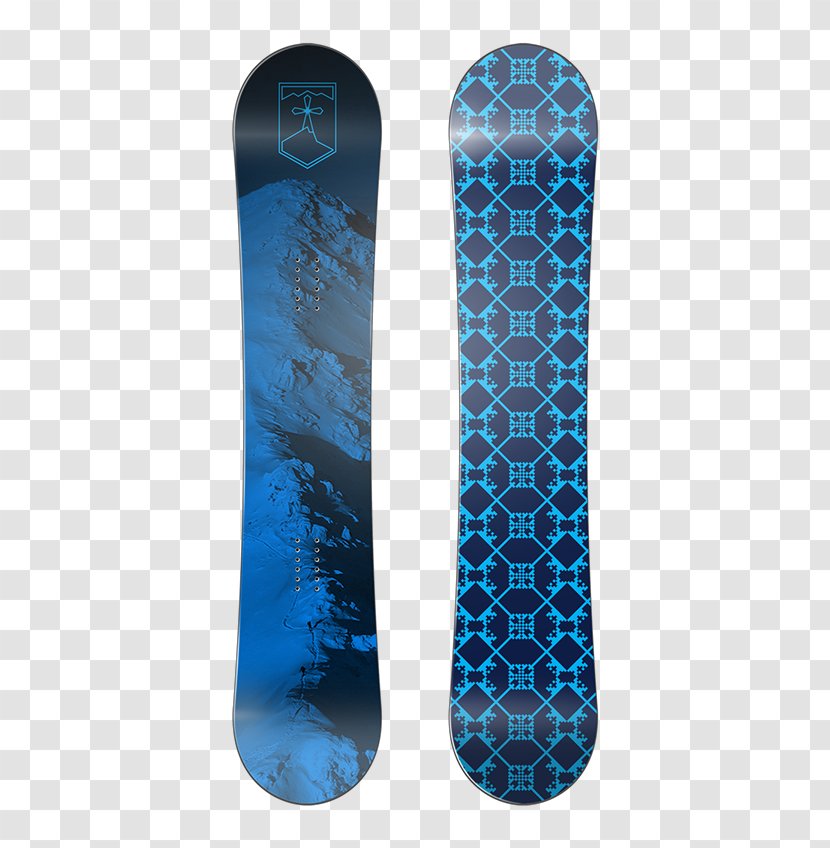 Snowboard - Electric Blue Transparent PNG