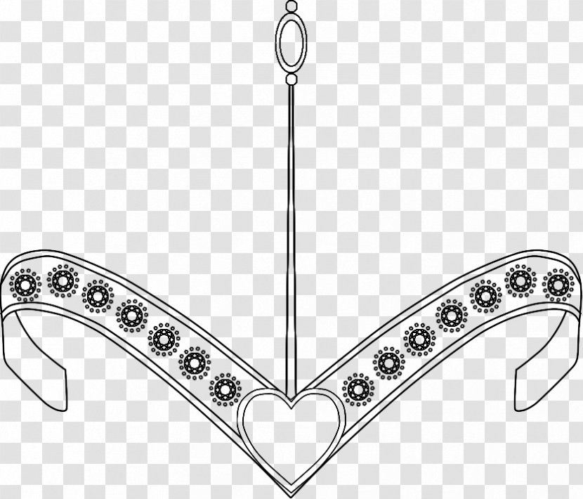 Line Silver Body Jewellery Angle - Black And White Transparent PNG
