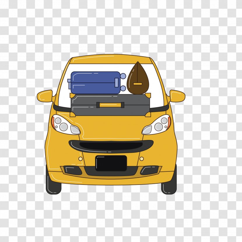Car Door Automotive Design Yellow - Motor Vehicle - Vector Transparent PNG