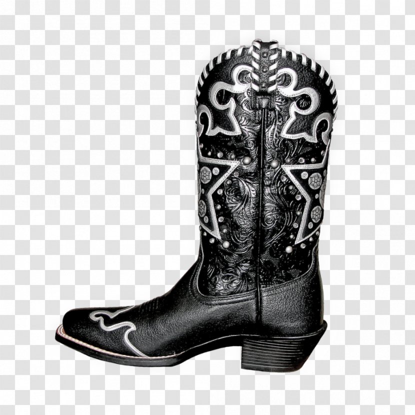 Cowboy Boot Leather - Boots Transparent PNG
