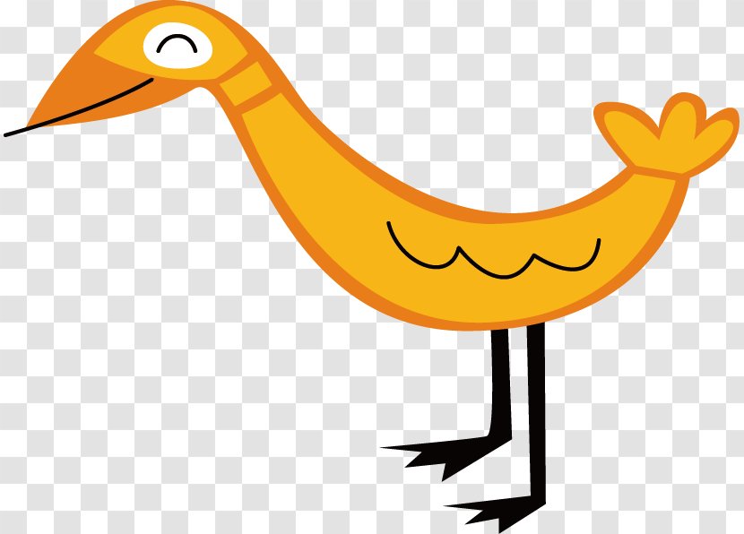 Duck Goose Cygnini Clip Art - Watercolor - Birds Smile Transparent PNG