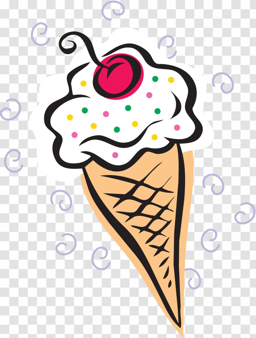 Ice Cream Cones Food Clip Art - Taste - Waffle Transparent PNG