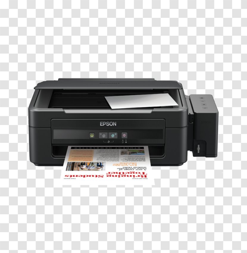 Inkjet Printing Multi-function Printer Epson Driver - Photocopier Transparent PNG