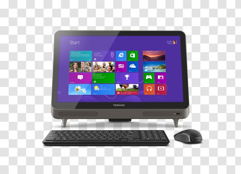 Laptop Toshiba Satellite Desktop Computers - Personal Computer Hardware Transparent PNG