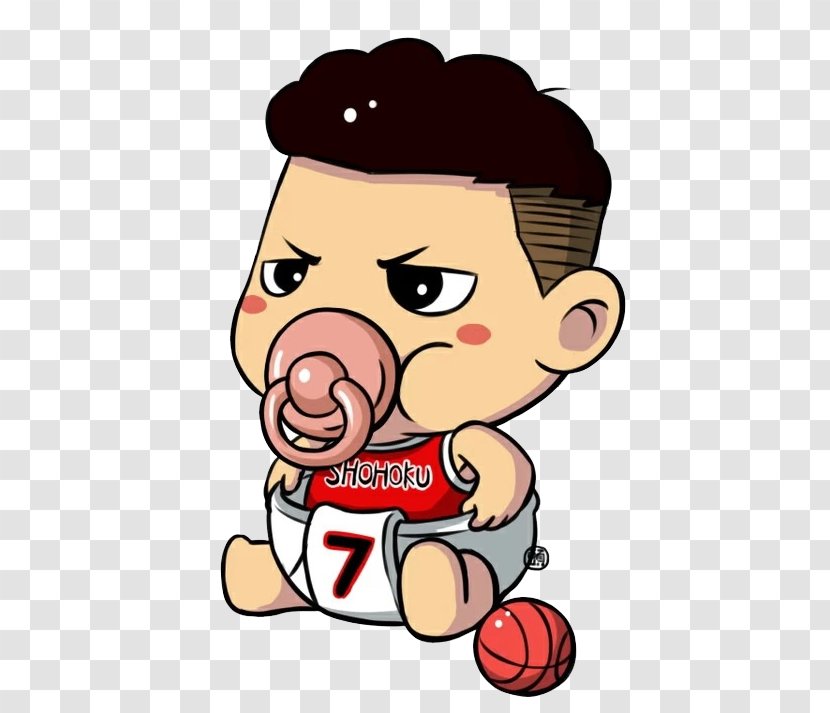 Sakuragi Hanamichi Rukawa Kaede Slam Dunk - Flower - Master Baby Sitting Transparent PNG