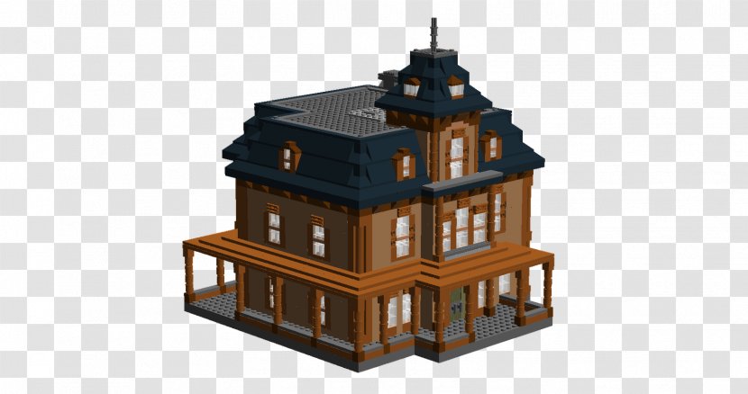 Phantom Manor Disneyland Paris Park Facade - Lego Ideas Transparent PNG