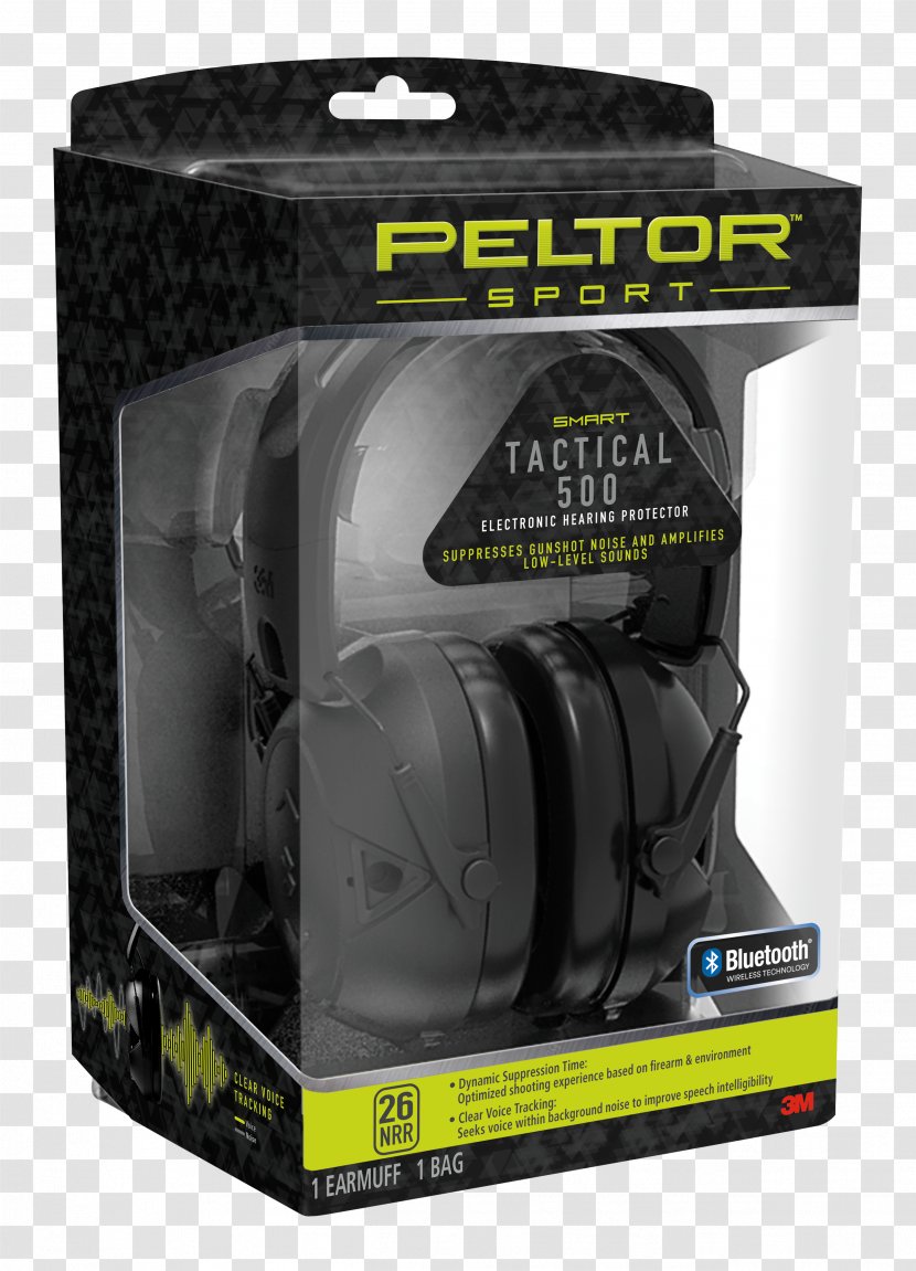 Earmuffs Peltor 3M Gehoorbescherming Earplug - Electronic Device - Pelé Transparent PNG