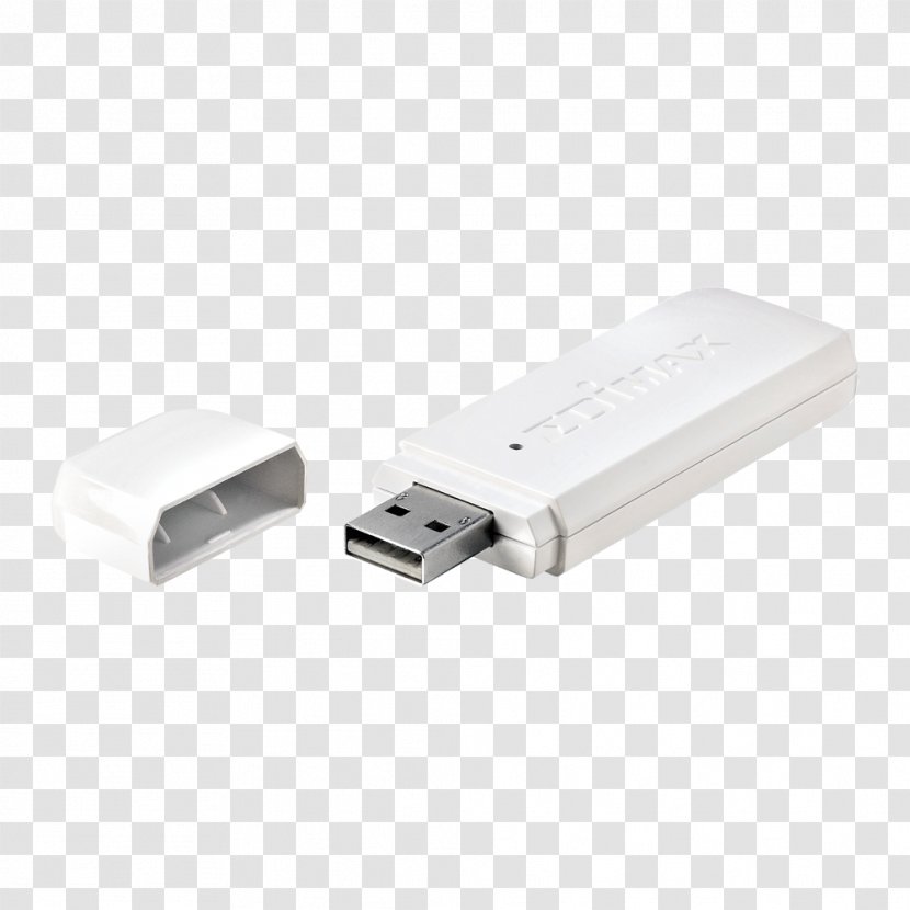 USB Flash Drives Adapter Wireless Access Points Edimax Wi-Fi Transparent PNG