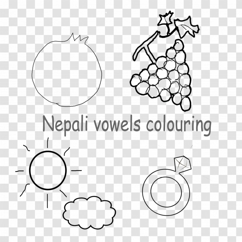 Paper Worksheet Nepali Language Learning - Monochrome Photography - New Year Transparent PNG
