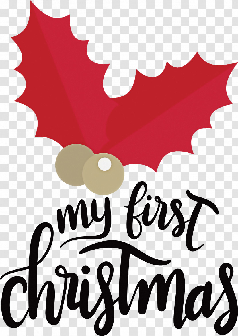 My First Christmas Transparent PNG