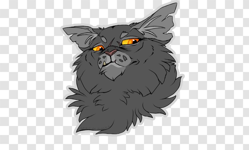 Whiskers Cat Warriors Yellowfang Art - Hollyleaf Transparent PNG