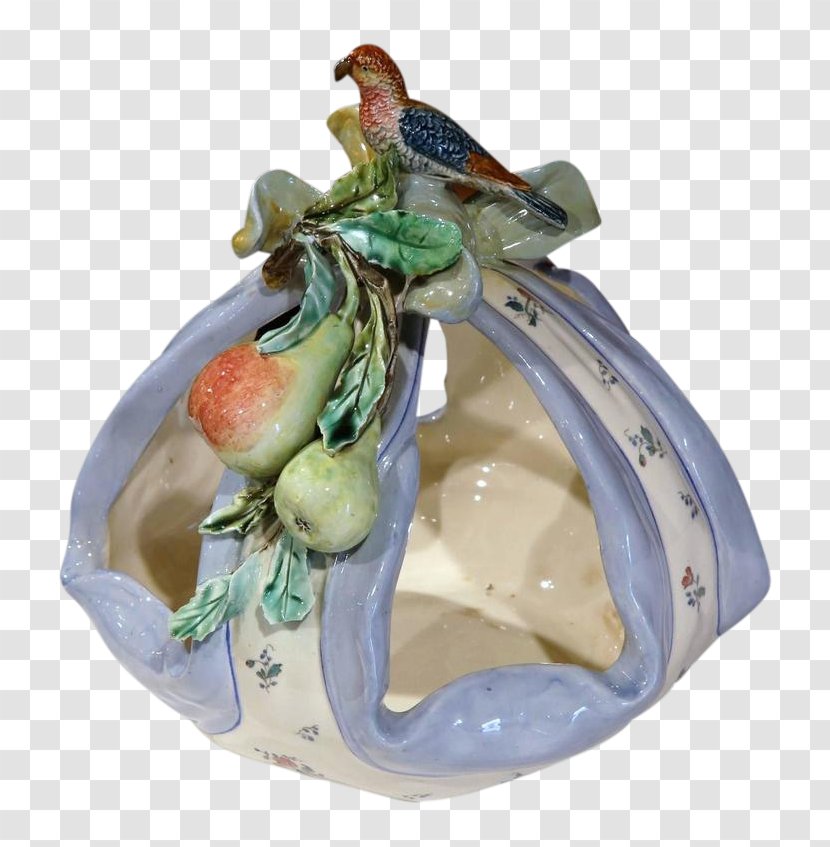 Barbotine Ceramic France Cachepot Jardiniere Transparent PNG