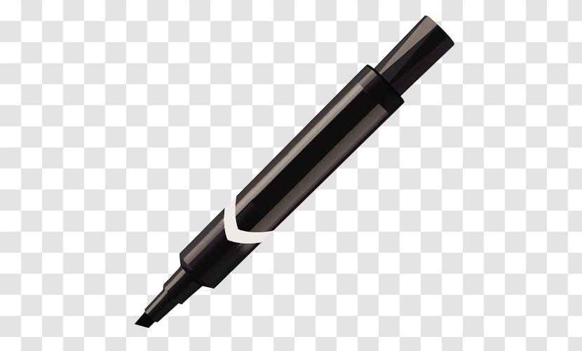 Marker Pen Permanent Sharpie Ink - Stationery - Black Transparent PNG