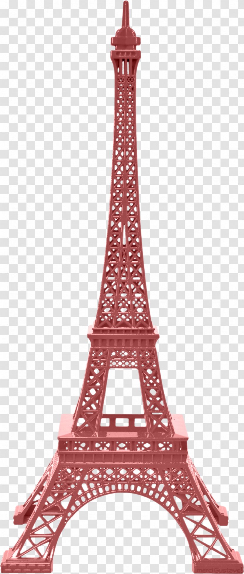 Eiffel Tower Statue Of Liberty Black And White - Paris Transparent PNG