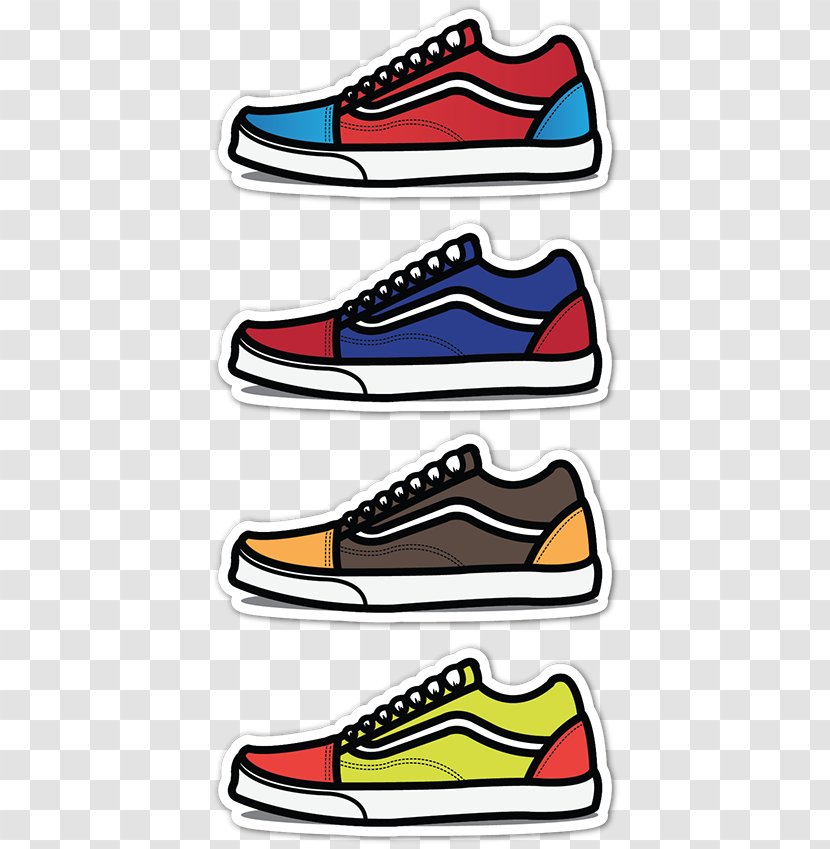 Vans Sneakers Shoe Graphic Design - Running - Athletic Transparent PNG