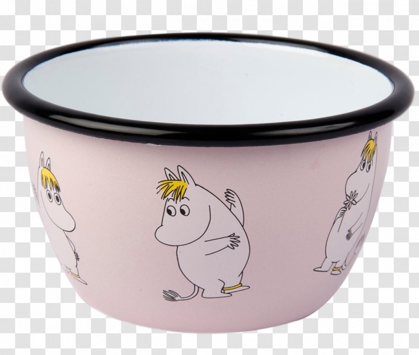 Snork Maiden Moomintroll Moomins Vitreous Enamel Muurla Moomin Mug - Plate Transparent PNG