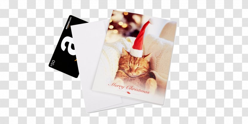 Amazon.com Santa Claus Gift Christmas Card Greeting & Note Cards - Rhyme Transparent PNG