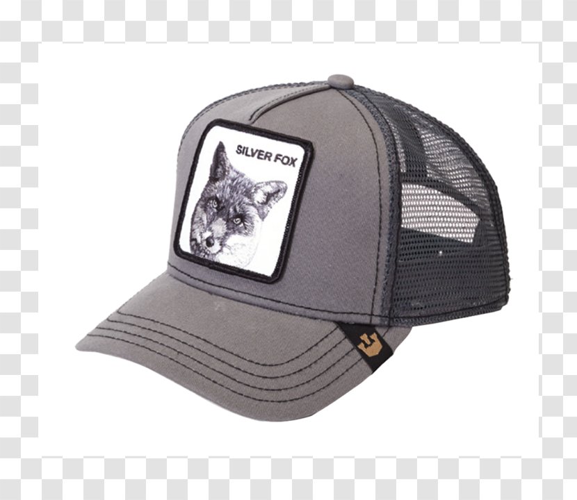 Trucker Hat Baseball Cap Silver Fox - Straw Transparent PNG