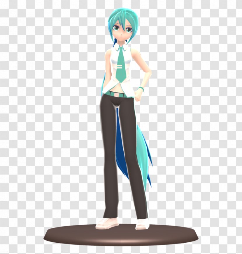 Figurine Animated Cartoon - Mmd Casual Transparent PNG