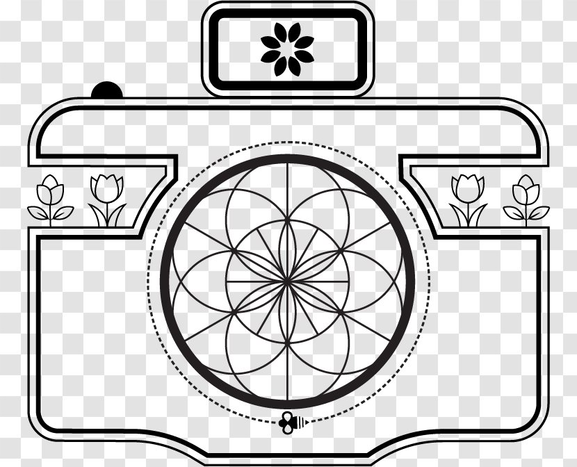Marketing Logo - Area - Flower Camera Transparent PNG