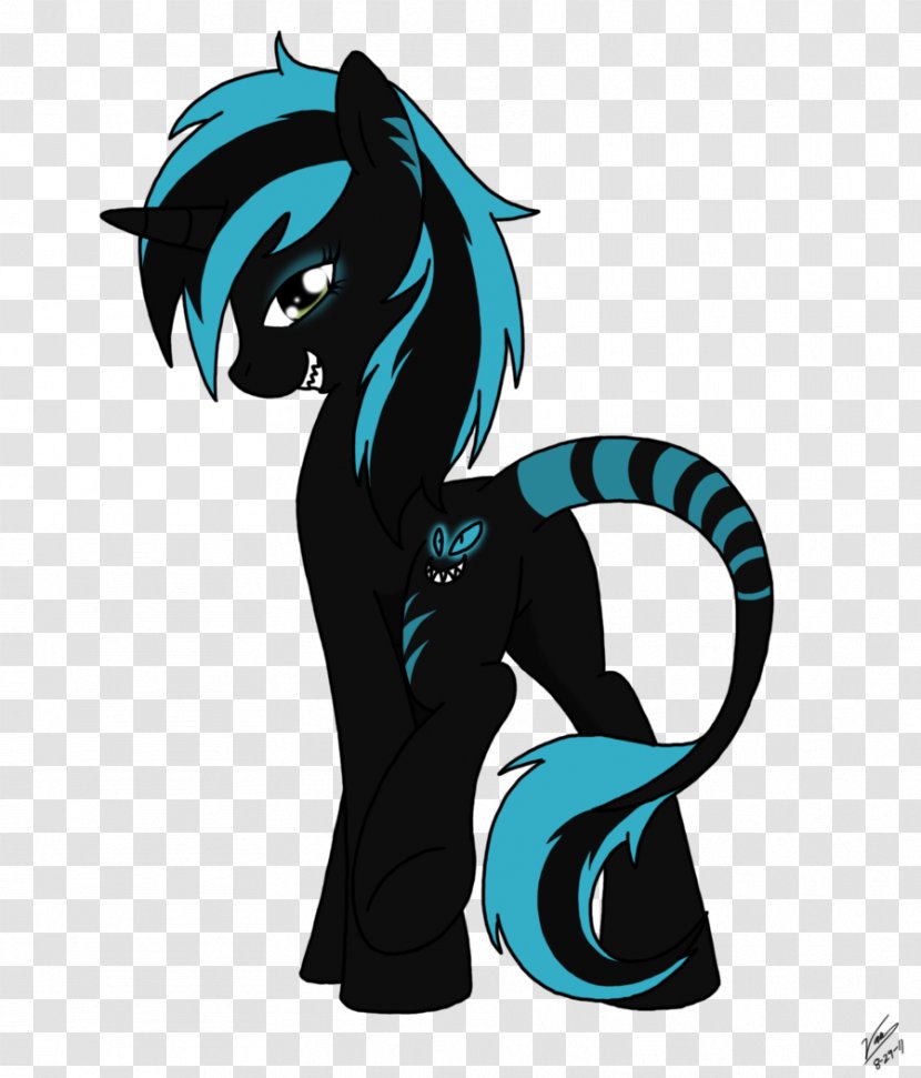 Pony Drawing Glasgow Smile Cheshire Cat - Grin Transparent PNG