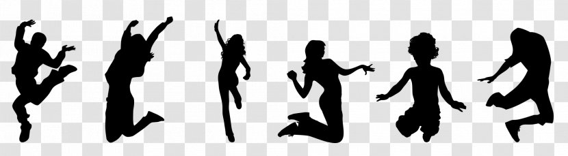 Trampoline Jumping Trampolining Silhouette Transparent PNG