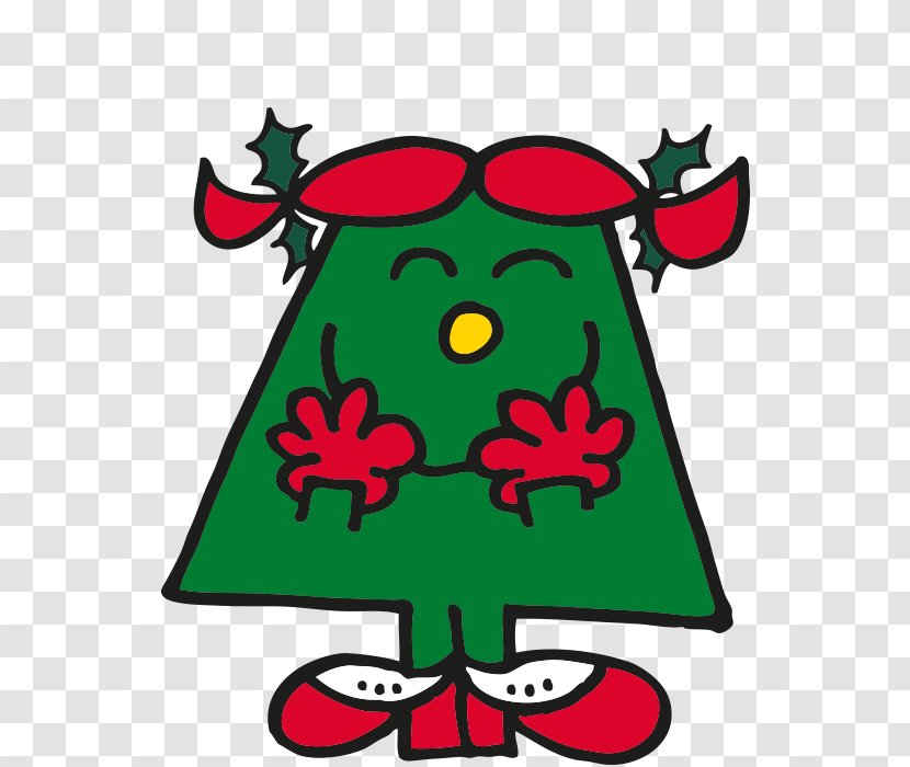 Little Miss Christmas Tree Splendid Mr. Busy Santa Claus - Day - Family Member Transparent PNG