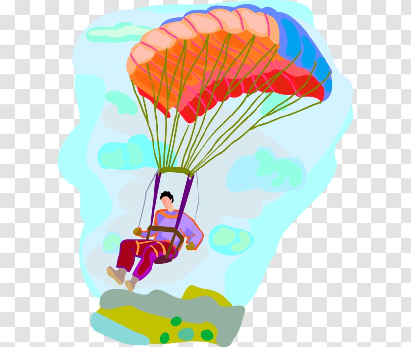 Clip Art Openclipart Paragliding Vector Graphics Free Content - Paraglider Springer Transparent PNG