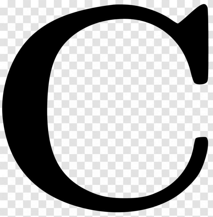 Letter Case Alphabet Clip Art - Crescent - Cão Transparent PNG