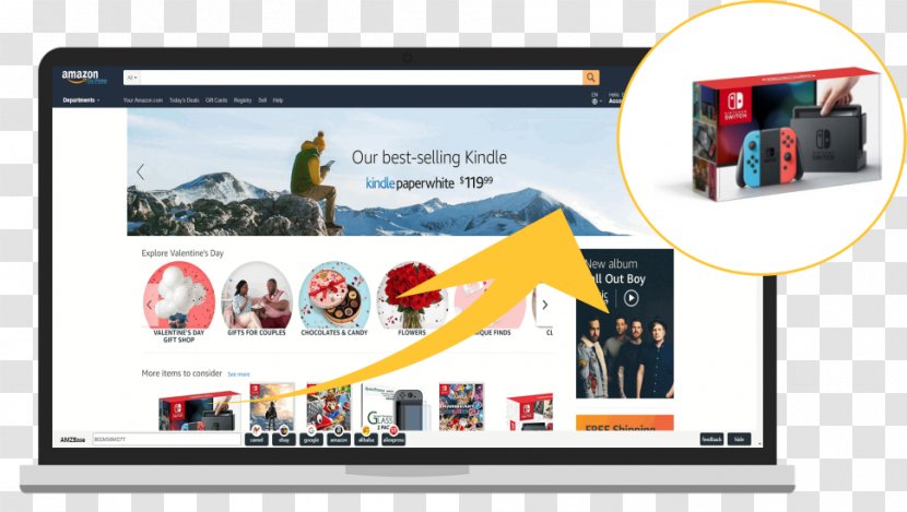 Amazon.com Advertising E-commerce Business - Media Transparent PNG