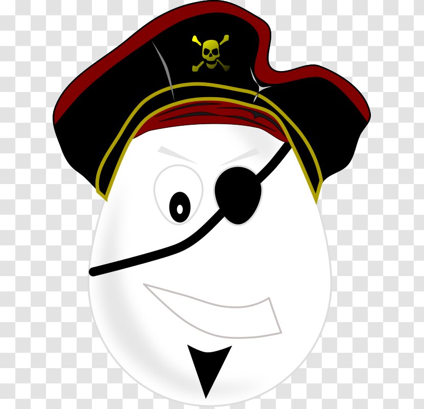 Piracy Egg Public Domain - White Transparent PNG