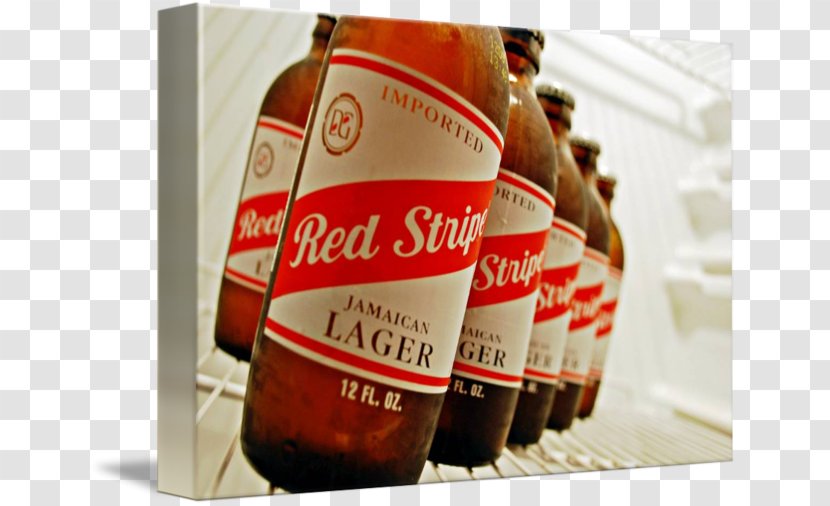 Red Stripe Lager Beer Jamaican Cuisine Product Transparent PNG
