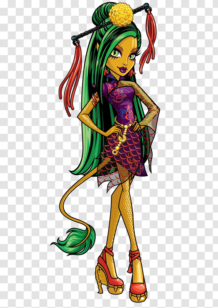 Monster High Chinese Dragon Ever After Frankie Stein Doll - Fictional Character - Human Transparent PNG