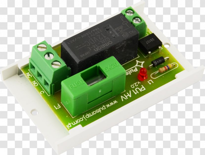 Microcontroller Relay Electronic Component Electrical Network Fuse - Hardware - Pulsar Transparent PNG