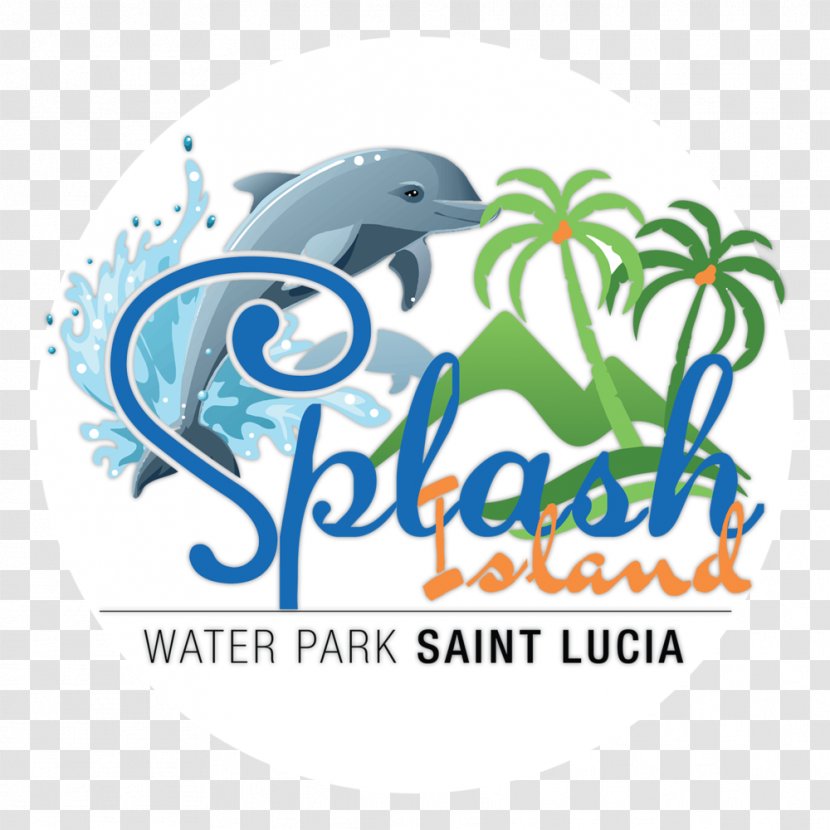 Logo Splash Island Water Park Pitons - Aqua Transparent PNG
