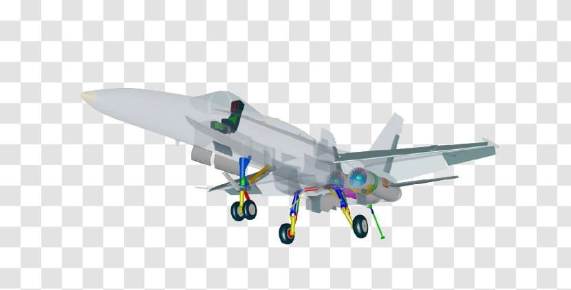 Fighter Aircraft Airplane Aerospace Engineering - Landing Gear Transparent PNG