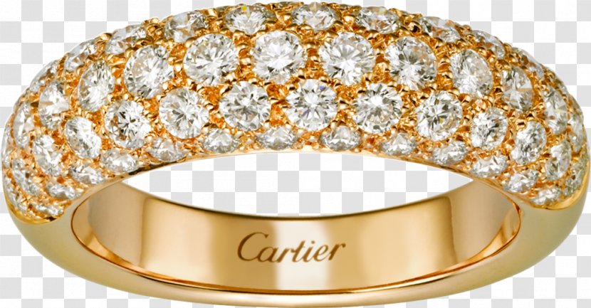 Ring Gold Diamond Cartier Carat - Cutting Transparent PNG