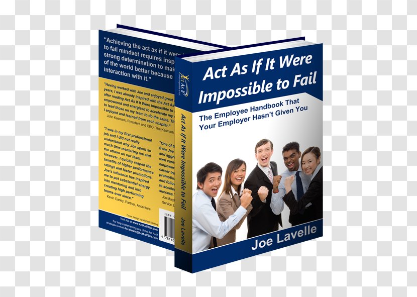 Advertising Product Public Relations To Guarantee Success, Act As If It Were Impossible Fail. Fail: The Employee Handbook That Your Employer Hasn't Given You - Content Area Writing Book Cover Transparent PNG